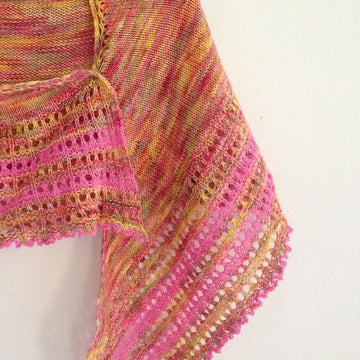 Peek-A-Boo Bay Shawl