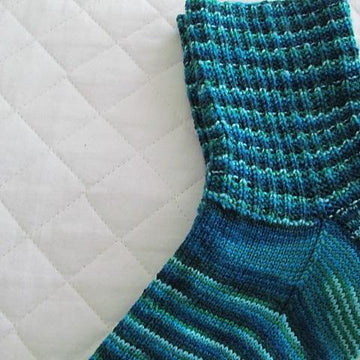Half Rib Sock Pattern