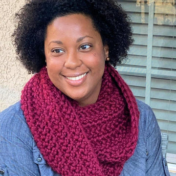 Lovely Lingonberry Scarf