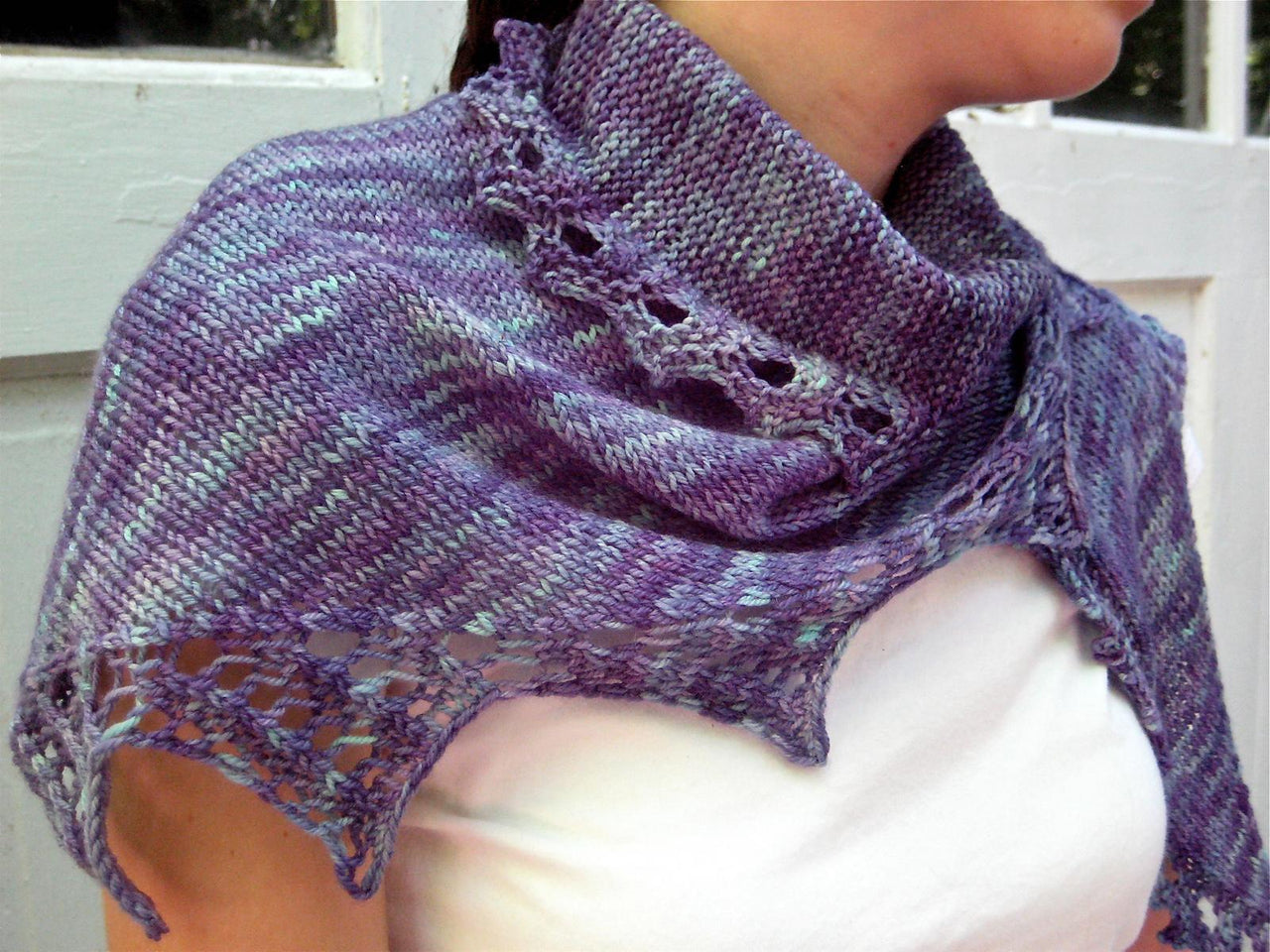 Sugared Berries Shawlette