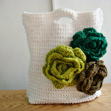 Crochet Flower Bag