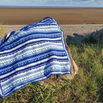 Ocean Ripples Blanket