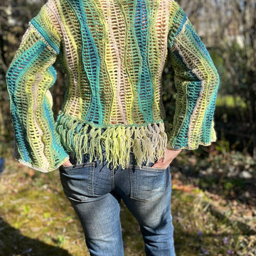 Häkelanleitung Sommersweater "Boho-Breeze"