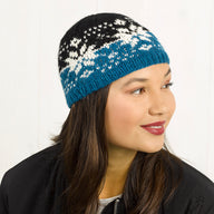 Let It Snow Hat in Valley Yarns Valley Superwash - 883 - Downloadable PDF