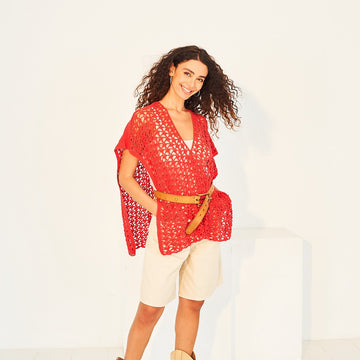Crochet Beach Cover Ups in Stylecraft Colour Burst & Naturals Bamboo + Cotton DK