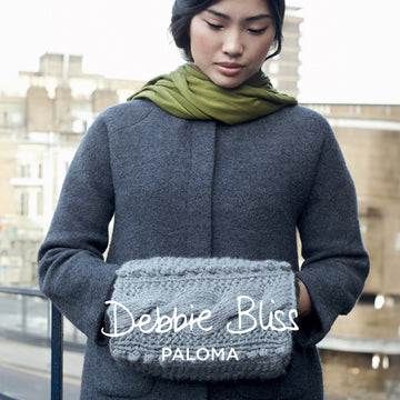 Muff - Free Knitting Pattern for Women in Debbie Bliss Paloma