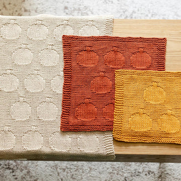 Pumpkin Washcloth