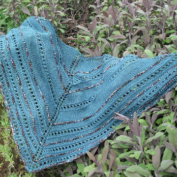 Shimmering seas shawl