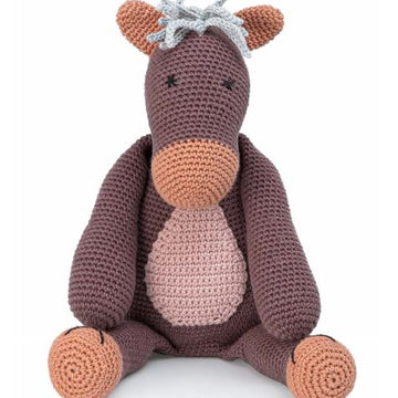 Dilly Donkey Pdf Crochet Pattern Toy Homemade Gift Baby Shower Novelty