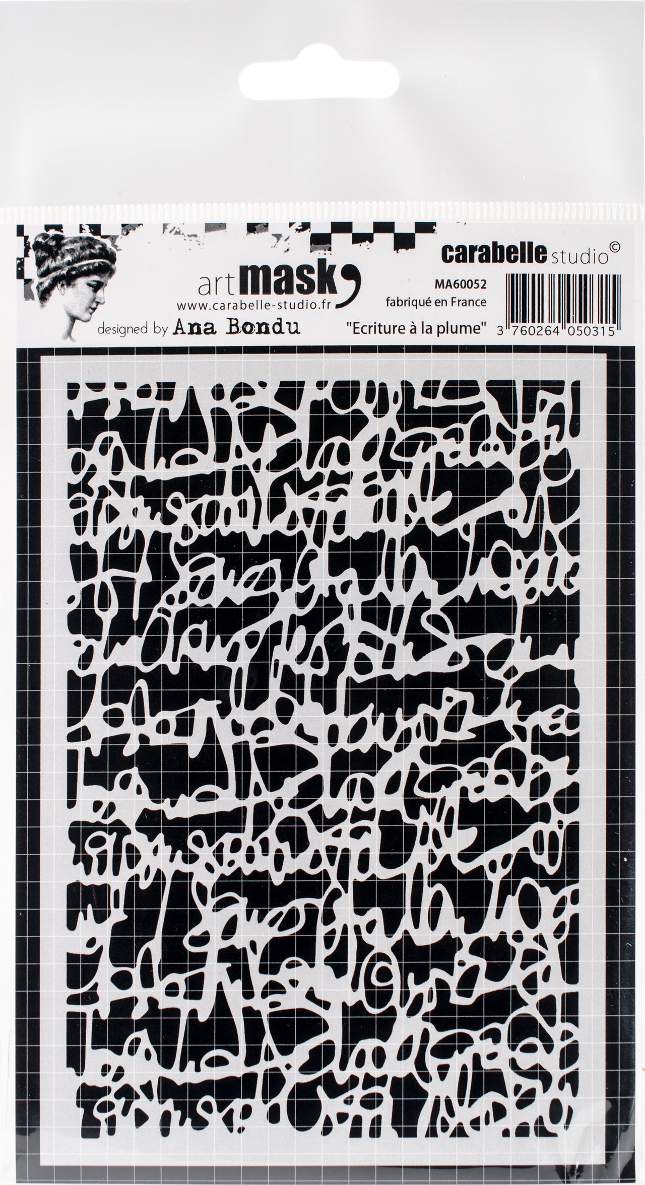 Carabelle Studio Mask A6 - Writing In The Feather