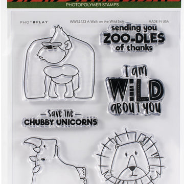 Photoplay Paper PhotoPlay Photopolymer Stamp - A Walk On The Wild Side
