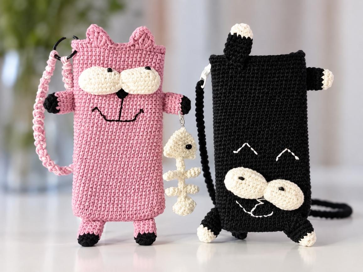 Crochet Phone Bag Pattern, Crossbody Phone Pouch PDF T6