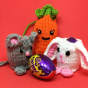 Carrot, Bunny & Mouse for cream eggs