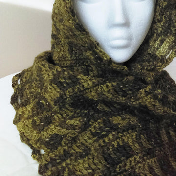 Fiddlehead Hooded Scarflette