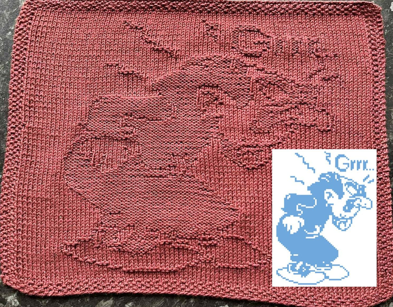 Nr. 899 GARGAMEL - Smurf 89 stitches