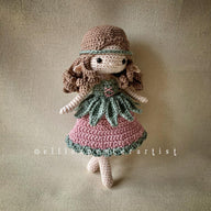 Willow the Woodland Pixie Fantasy Amigurumi Crochet Doll Pattern