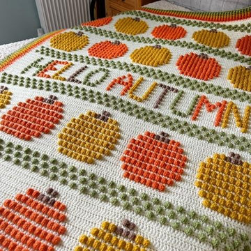 Hello Autumn Blanket