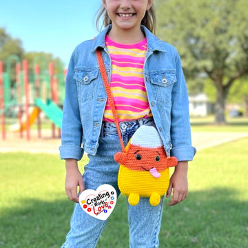 Kids Candy Corn Purse