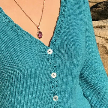 Cable Rib Cardi