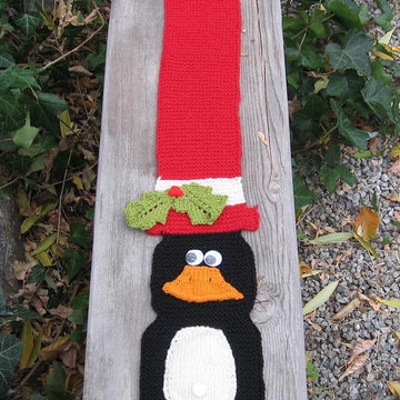 Celebrate the Season with Pengy, Scarf