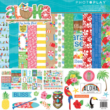 Photoplay Paper PhotoPlay Collection Pack 12"X12" - Aloha