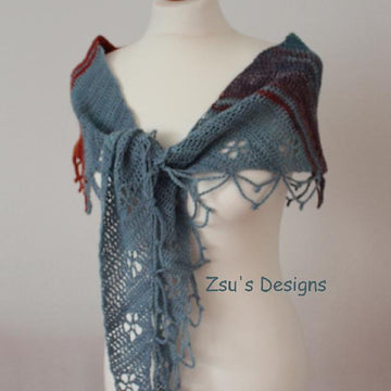Blooming Bands Shawlette