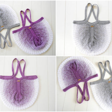 Knitting Pattern – Shopping Bag Netty – No.214E