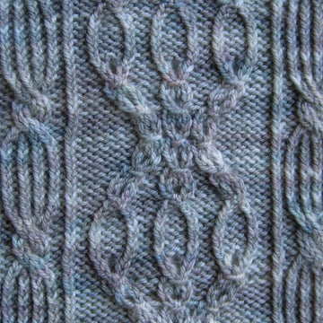 Lake Erie Cabled Scarf