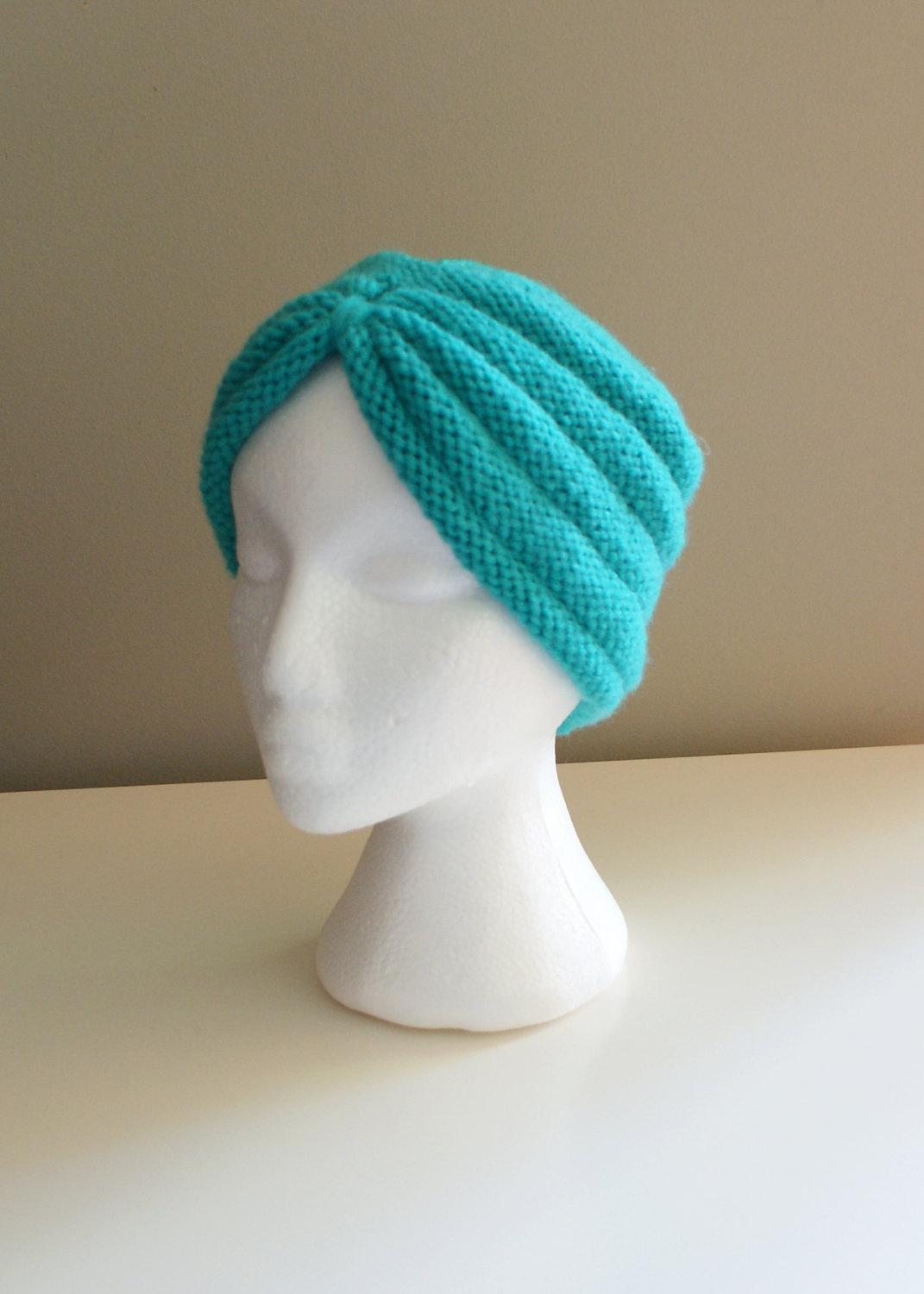 Turban Headband, Hat, and Multi-way Wrap (21" circumference)