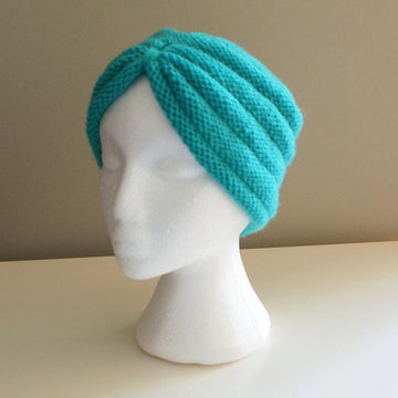 Turban Headband, Hat, and Multi-way Wrap (21" circumference)