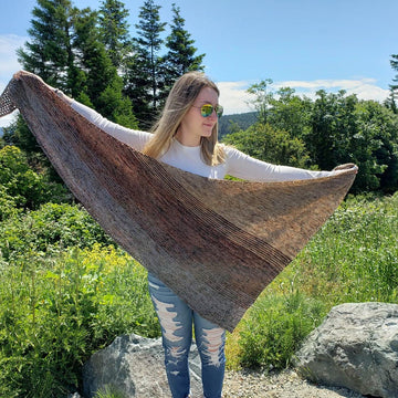 Triforce Fade Shawl