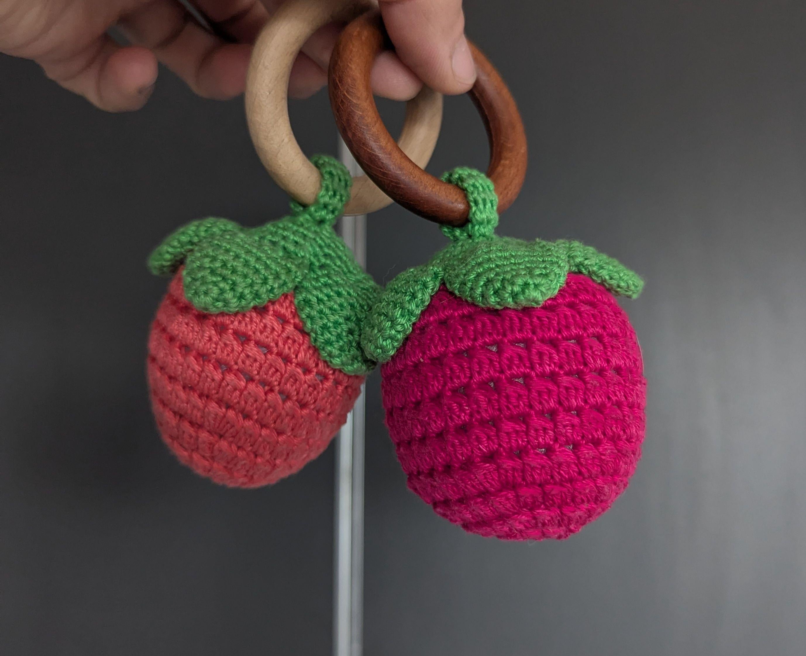Raspberry Rattle Toy English-US