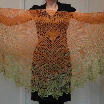 Home on the Range Lace Shawl