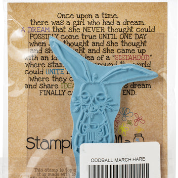 Stamping Bella Cling Stamps - Oddball March Hare