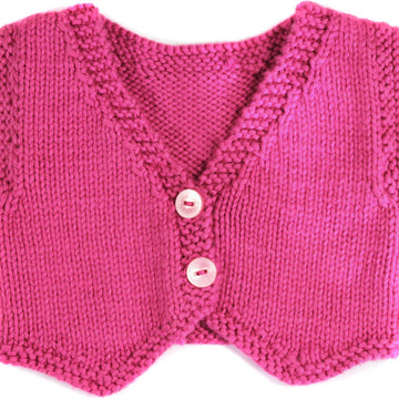 Knit Me a Waistcoat - 18" Dolls