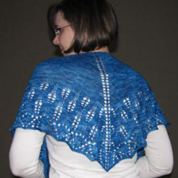 Lingonberry Shawlette
