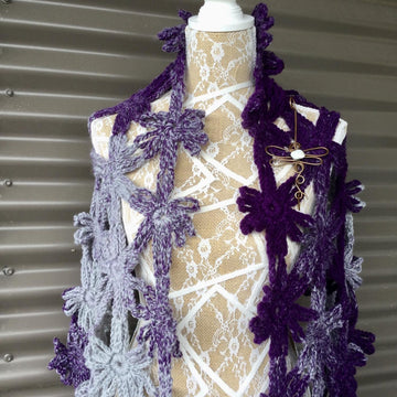 Five Day Flower Shawl