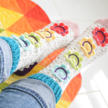 Awesome Blossom Socks
