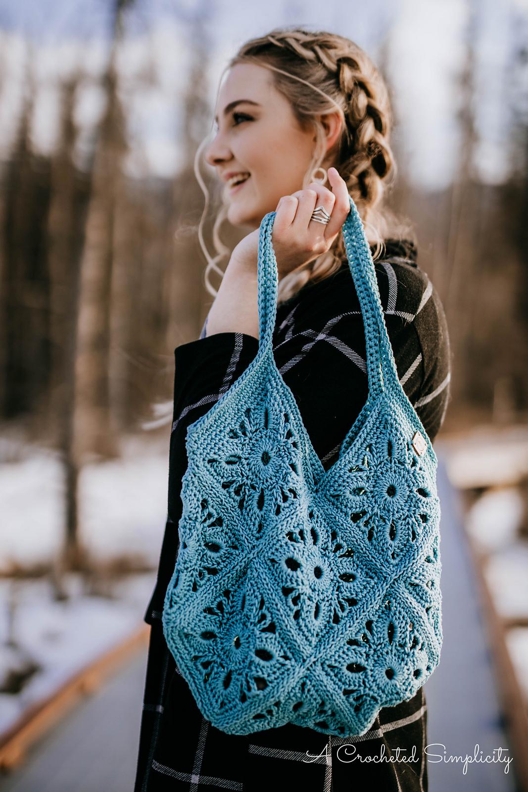 Motif Granny Square Tote