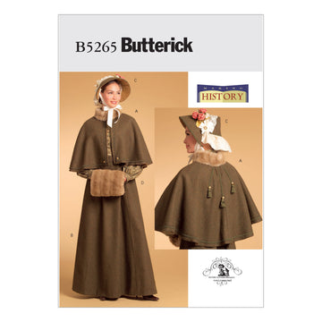 Butterick Misses' Historical Costume B5265 - Sewing Pattern