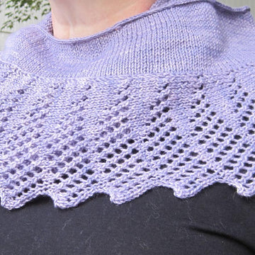 Easy Loch Katrine Shawlette