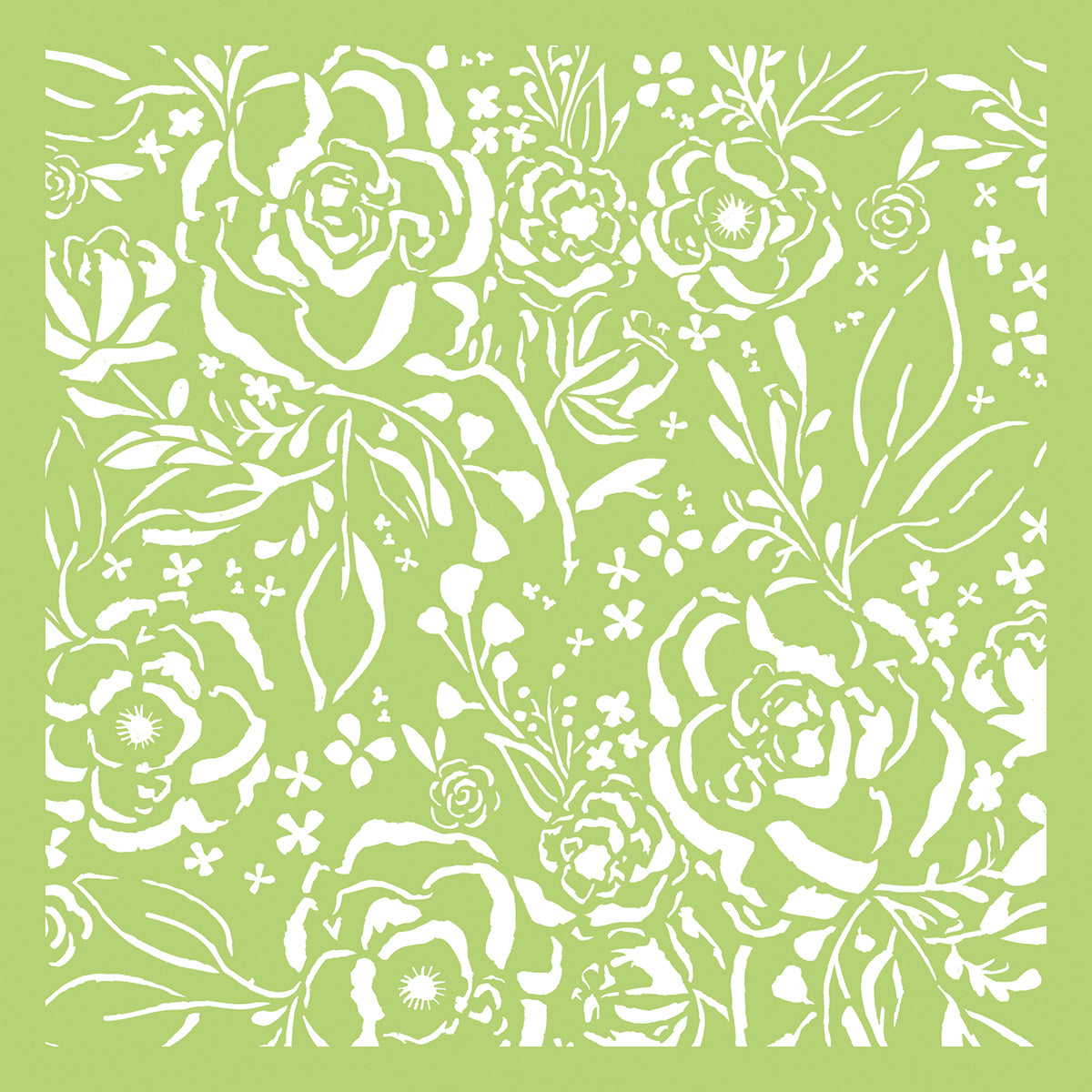 Kaisercraft Designer Template 6"X6" - Botanical