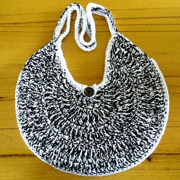 Chunky Cotton Crochet Tote Bag