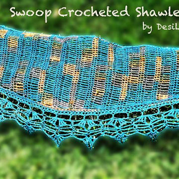 Swoop Crocheted Shawlette