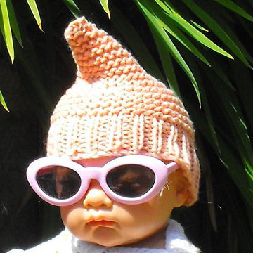 Baby Peach Pixie Hat