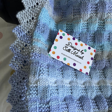 Kaden Baby Car seat Moses Basket Blanket Knitting Pattern