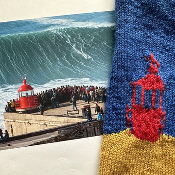 Big wave socks