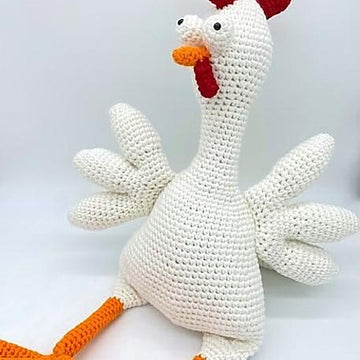 Bird Buddy Chicken Amigurumi