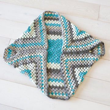 Continuous Granny Square Shrug