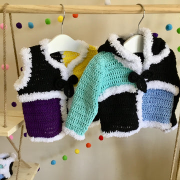 Baby Cardigan Set Pattern No. 406